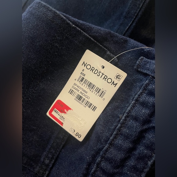 BP. + WILDFANG NWT Denim Utility Straight Leg Jeans Size 8 NWT - Picture 6 of 10